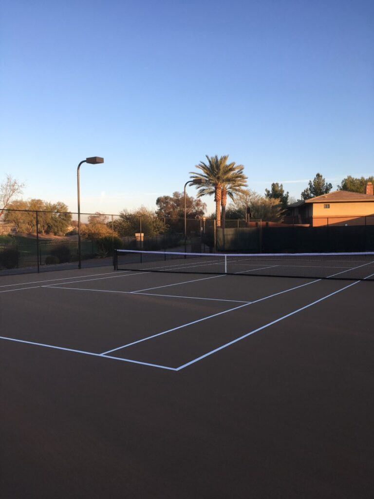 Beige Tennis Court AZ