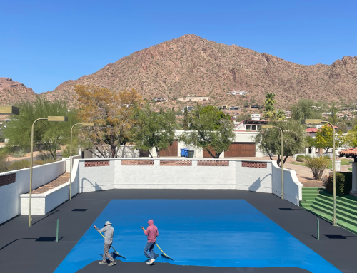 What is the Process of a New Court Surface?